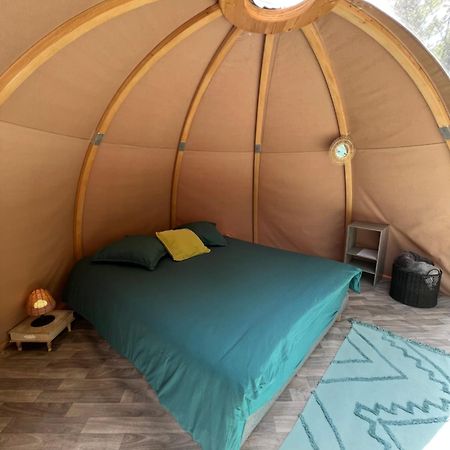 La Wigwam Bleu Du Domaine Du Pas De L'Ane Hotel Mios Eksteriør billede